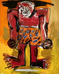 Jean-michel Basquiat Sugar Ray Robinson, 1982