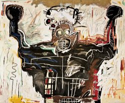 Jean-michel Basquiat Untitled (boxer), 1982 painting