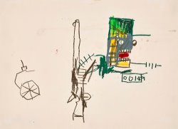 Jean-michel Basquiat Untitled, 1982 painting