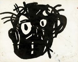 Jean-michel Basquiat Untitled Head, 1982 painting