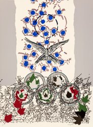 Jean-paul Riopelle Dove, 1988