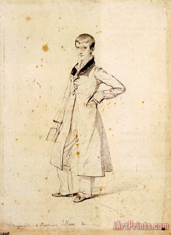 Jean Auguste Dominique Ingres Felix Leblanc Art Painting