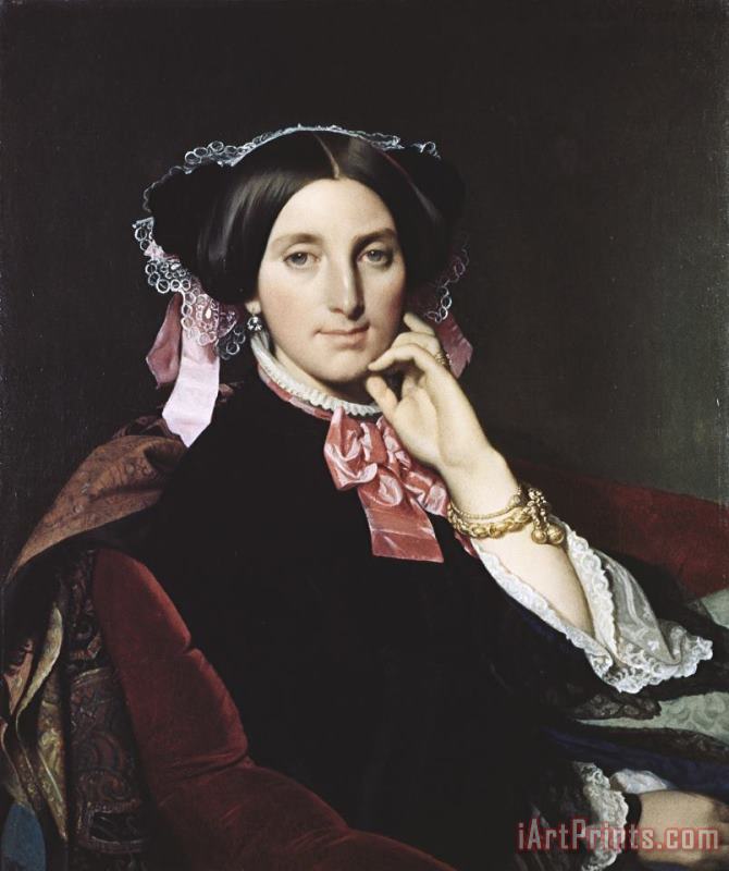 Jean Auguste Dominique Ingres Madame Gonse Art Painting