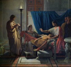 Jean Auguste Dominique Ingres Virgil Reading the Aeneid