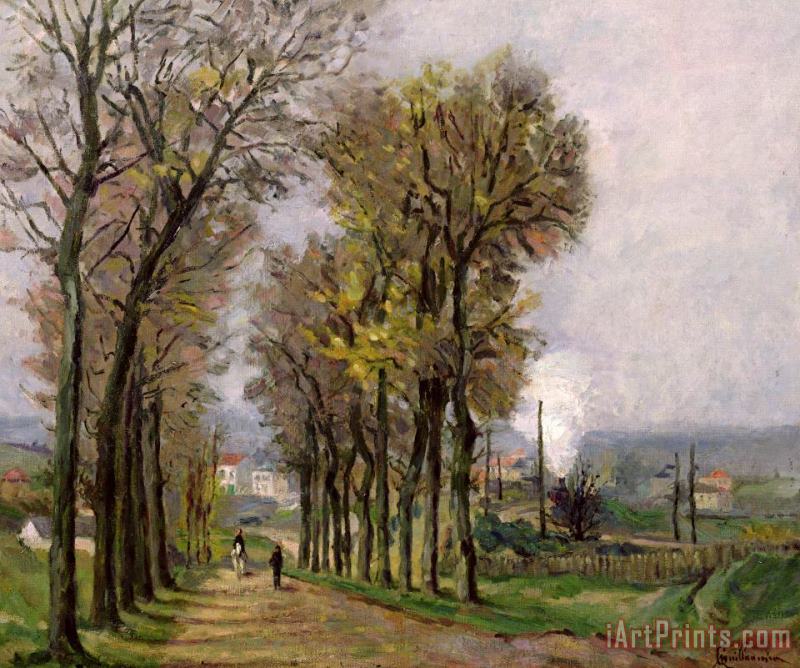 Jean Baptiste Armand Guillaumin Landscape In The Ile De France Art Painting