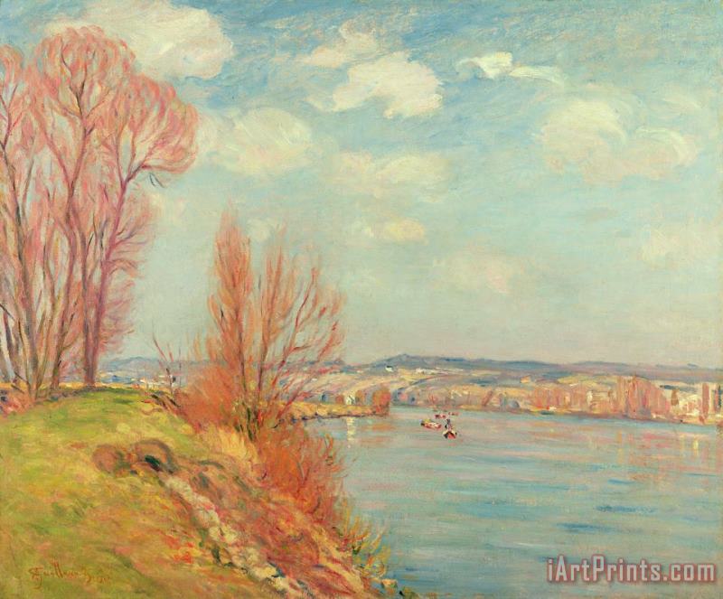 Jean Baptiste Armand Guillaumin The Bay and the River Art Print