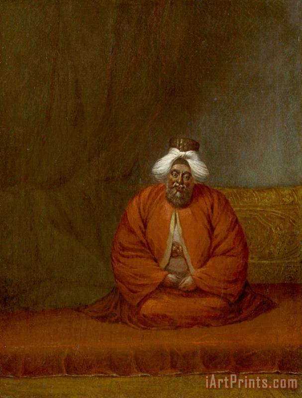 Jean Baptiste Vanmour De Moefti, Hoofd Van De Religieuze Zaken Art Painting