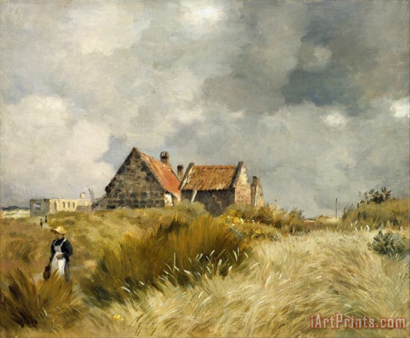 Cottage in The Dunes painting - Jean Cazin Cottage in The Dunes Art Print