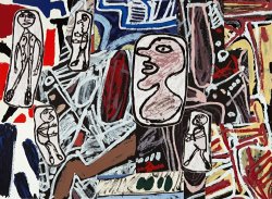 Jean Dubuffet Faits Memorables III (memorable Events Iii), 1978