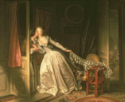 Jean Honore Fragonard The Stolen Kiss