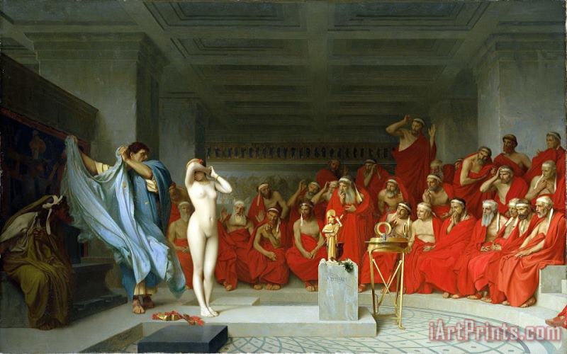 Jean Leon Gerome Phryne Before The Areopagus Art Painting