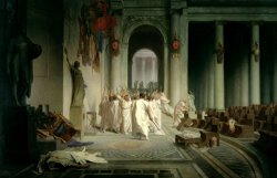 Jean Leon Gerome The Death of Caesar