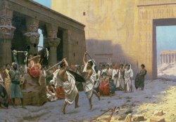 Jean Leon Gerome The Sword Dance painting
