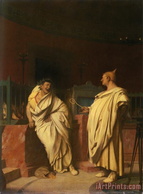 Jean Leon Gerome The Two Augers Art Painting