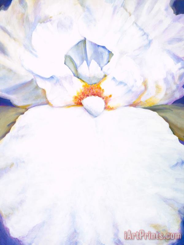 Jerome Lawrence Chastity II White Iris Art Painting