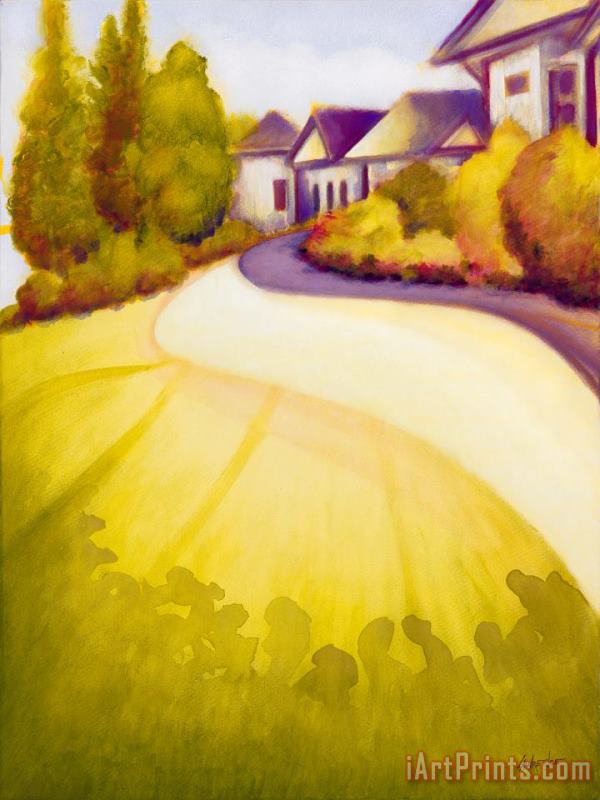 Jerome Lawrence Emmaus House Art Painting