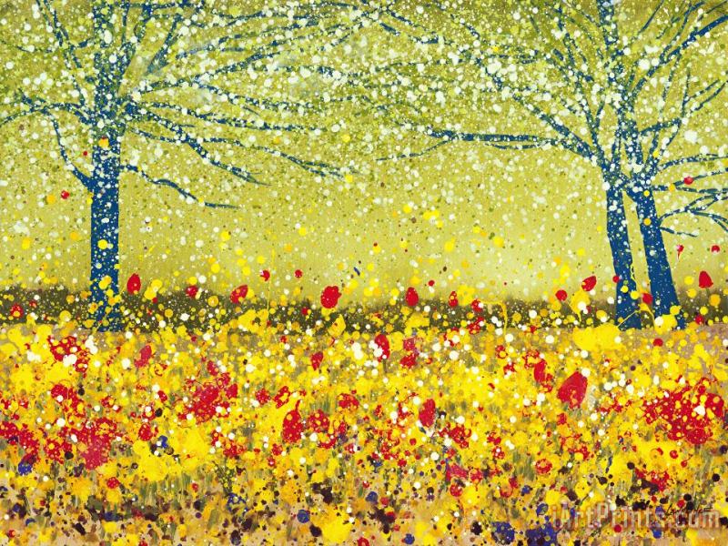 Jerome Lawrence Spring Arrives Art Painting