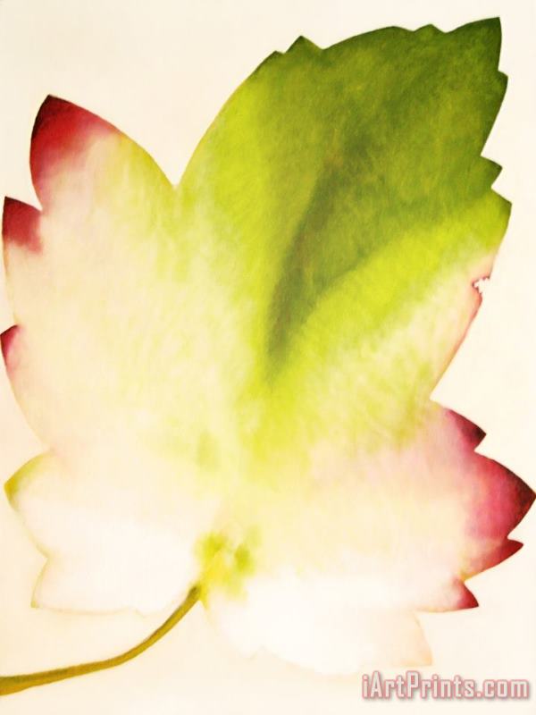 Jerome Lawrence Spring Leaf Art Painting