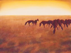 Jerome Lawrence The Range painting