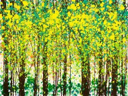 Jerome Lawrence Trees at Twilight III