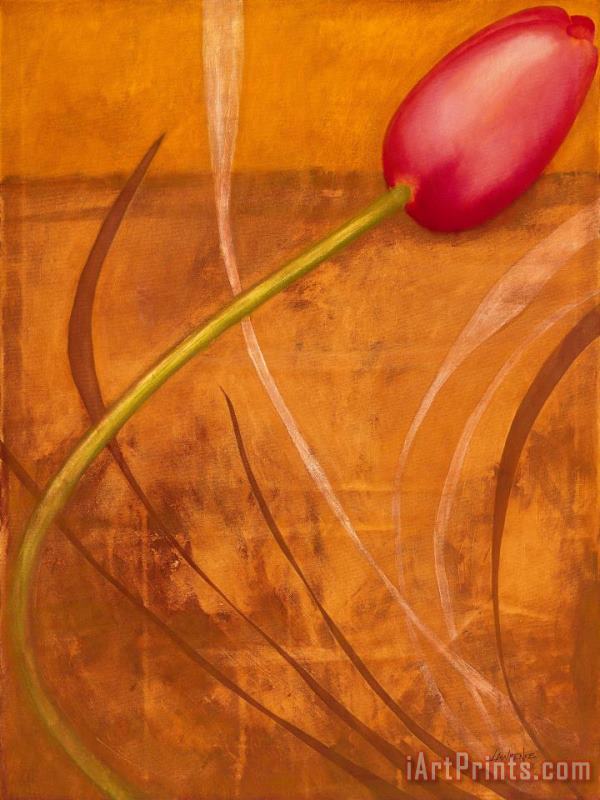 Jerome Lawrence Tulips are People XI Art Painting
