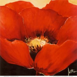 Jettie Roseboom Red Beauty I painting