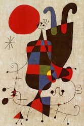 Joan Miro Inverted Personages