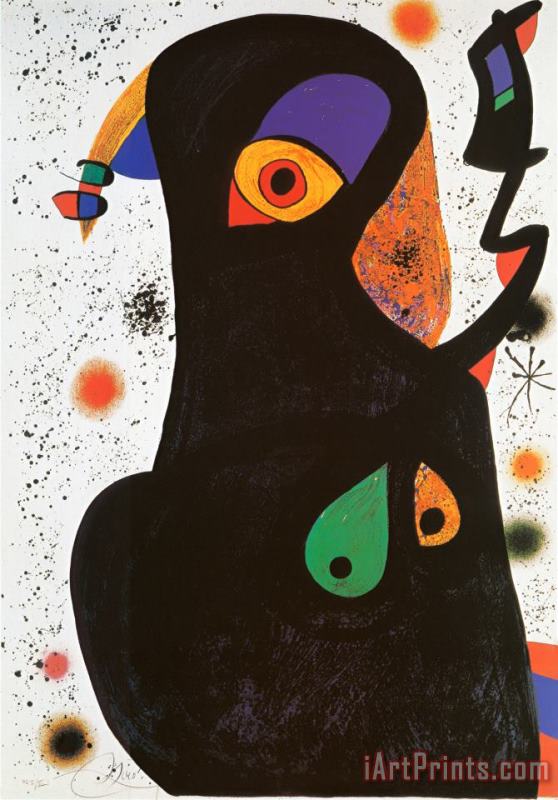 Joan Miro Vladimir Art Painting