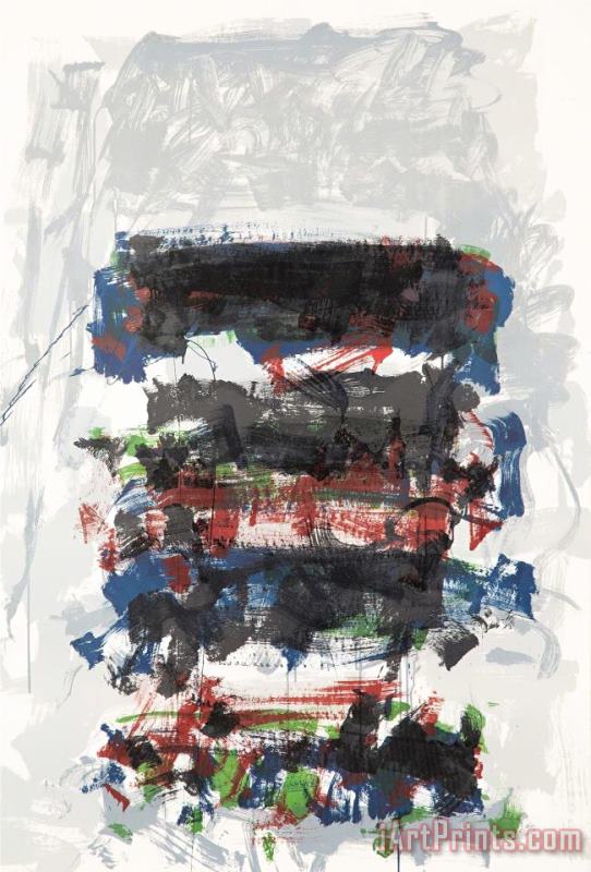 Champs (fields) (from The Carnegie Hall Centennial), 1990 painting - Joan Mitchell Champs (fields) (from The Carnegie Hall Centennial), 1990 Art Print