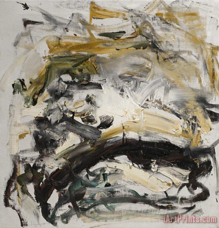 Composition, Circa 1957 painting - Joan Mitchell Composition, Circa 1957 Art Print