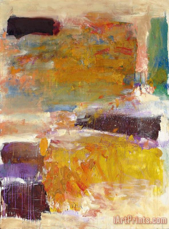 Joan Mitchell Field for Two I, 1973 Art Painting