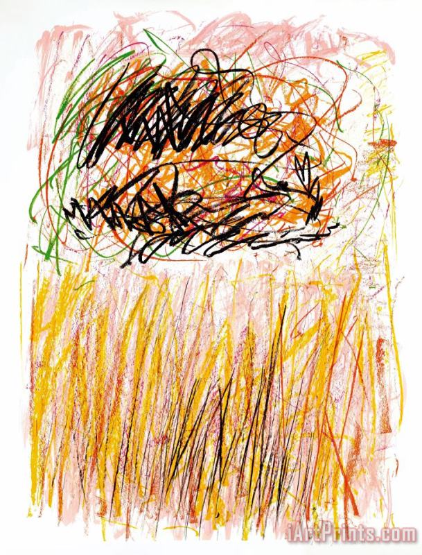 Joan Mitchell Flower I, 1981 Art Print