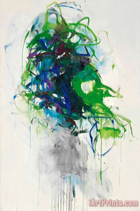 My Other Plant, 1965 painting - Joan Mitchell My Other Plant, 1965 Art Print