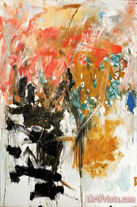Rhubarb, 1962 painting - Joan Mitchell Rhubarb, 1962 Art Print