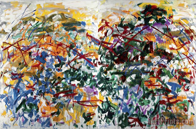 South, 1989 painting - Joan Mitchell South, 1989 Art Print