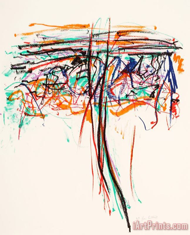 Joan Mitchell Tree Ii, 1992 Art Print