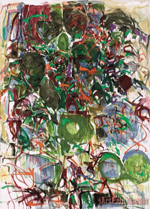 Untitled, 1967 painting - Joan Mitchell Untitled, 1967 Art Print