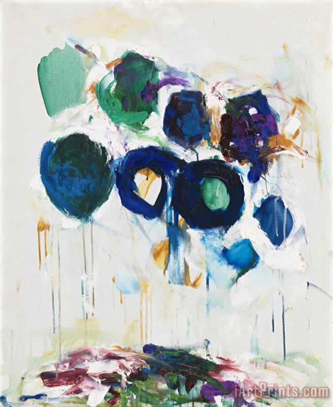 Untitled, 1968 painting - Joan Mitchell Untitled, 1968 Art Print