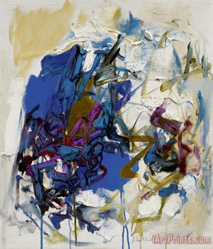 Joan Mitchell Untitled, Circa 1965 Art Painting