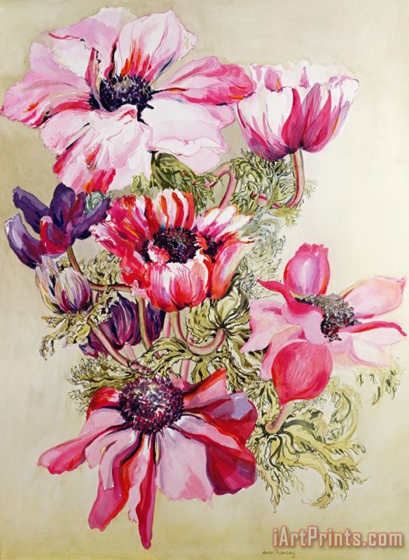 Joan Thewsey Anemones Art Painting