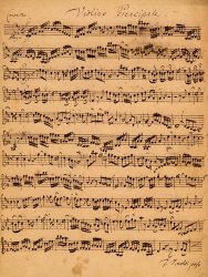 Johann Sebastian Bach The Brandenburger Concertos painting