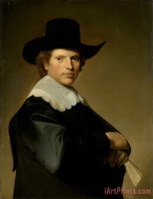 Johannes Cornelisz. Verspronck Portrait of a Man Art Print