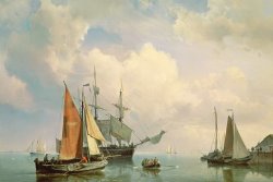 Johannes Hermanus Koekkoek Marine painting