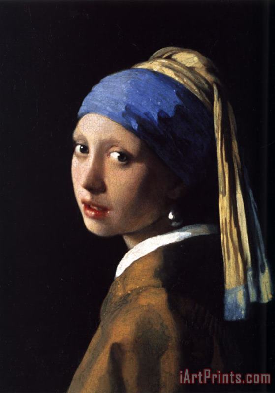 Johannes Vermeer Girl with a Pearl Earring Art Painting