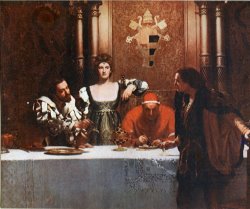 John Collier A Glass of Wine with Caesar Borgia
