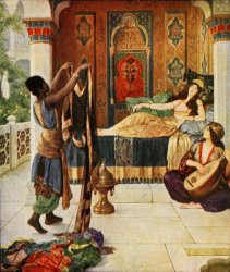 John Collier Myrrh, Aloes And Cassia painting