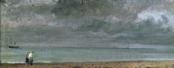 John Constable Brighton Beach painting