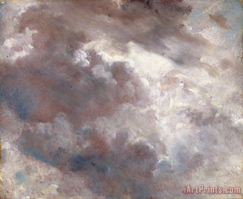 Cloud Study 8 painting - John Constable Cloud Study 8 Art Print