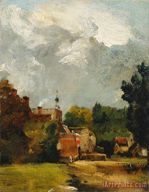 John Constable East Bergholt Church Art Painting
