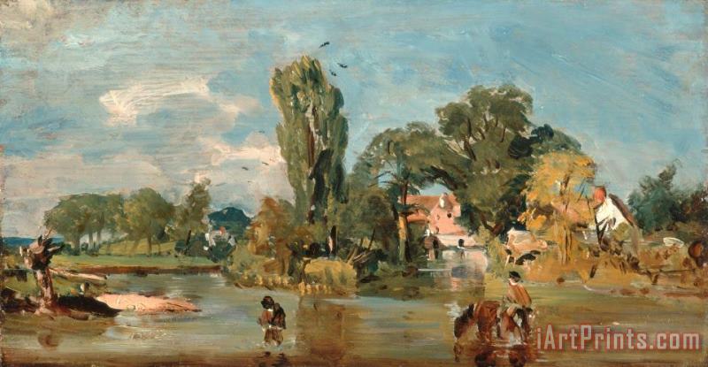 John Constable Flatford Mill 2 Art Painting